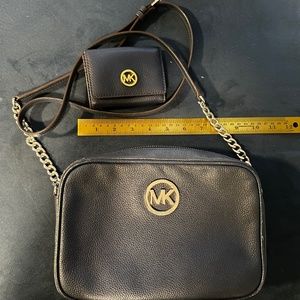 Michael Kors purse and small wallet